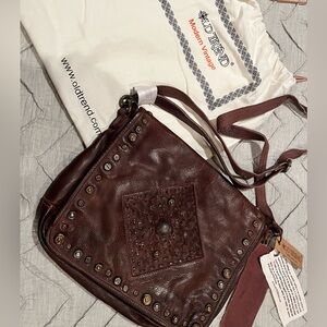 *OldTrend Vintage Modern Leather Messanger Bag